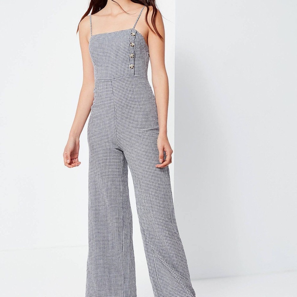 Urban Outfitters Straight-Neck Jumpsuit Worn Once! - Picture 1 of 3